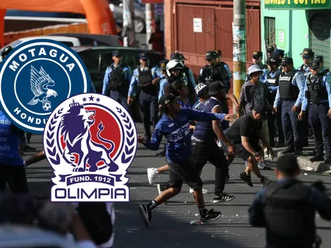 Liga Nacional de Honduras anuncia lo que pasará tras guerra campal entre barras de Motagua y Olimpia