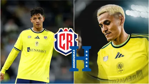 Warren Madrigal de Costa Rica y Andy Najar de Honduras; dos figuras del Nashville en la MLS. Foto: Redes sociales Nashville.