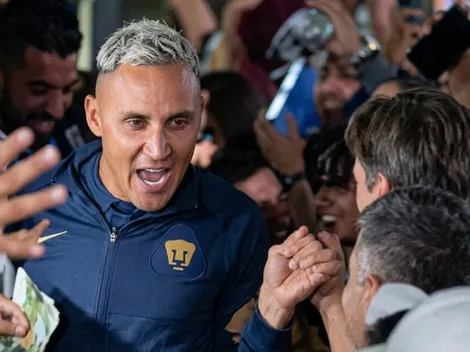 Un aficionado de Pumas lastimó a Keylor Navas