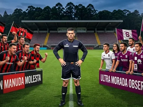Polémicos antecedentes del árbitro del Clásico Nacional