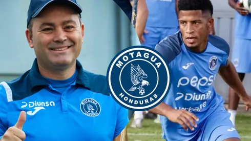 Javier López aclaró cuál es la situación actual de Jorge Serrano en Motagua. Foto: X Motagua.