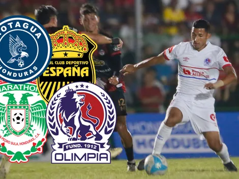 Así está la tabla de posiciones del Clausura 2026: Olimpia acecha a Motagua en el liderato