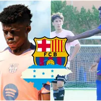 El hijo de mundialista hondureño que brilla en el Barcelona y que pone en alerta a Francis Hernández