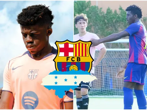 El hijo de mundialista hondureño que brilla en el Barcelona y que pone en alerta a Francis Hernández