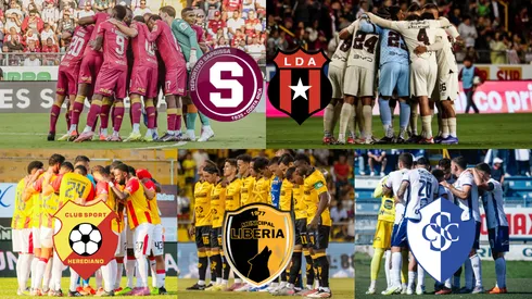 Arde la tabla de posiciones de Costa Rica.