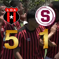 Alajuelense Sub-21 destrozó a Saprissa: los goles del aplastante 5-1