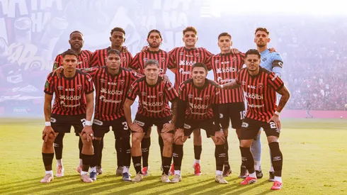El equipo titular ante Saprissa.