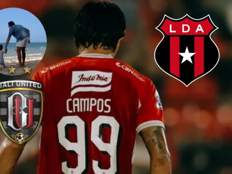 Surf, un gimnasio en la playa y goles en Bali: la nueva vida de Diego Campos