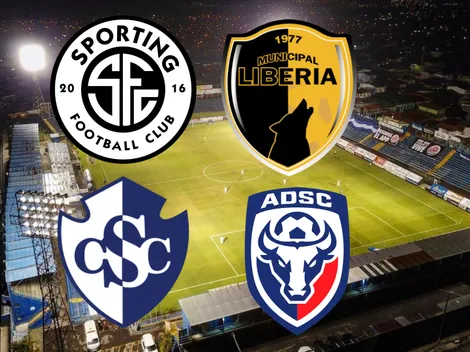 Sporting vs. Liberia y Cartaginés vs. San Carlos: a qué hora y dónde ver los partidos
