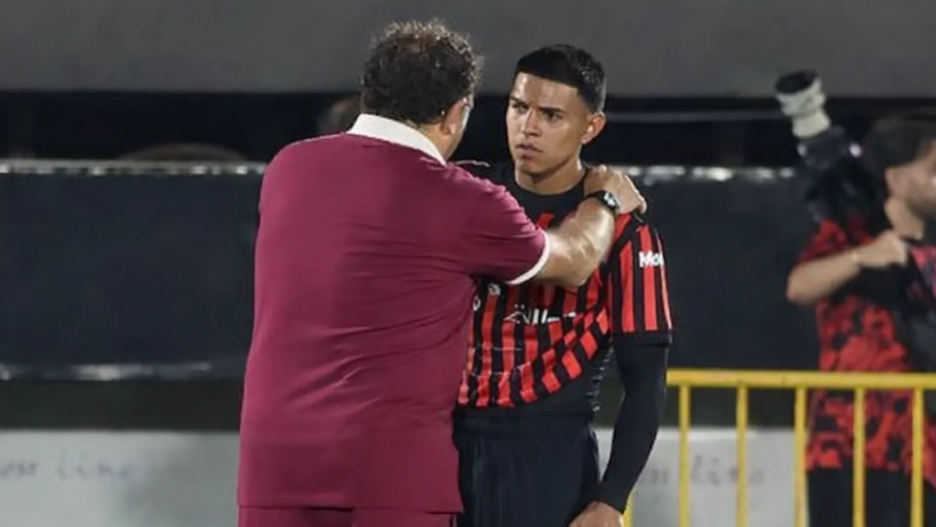 Tulbovitz y Alejandro Bran hablaron cara a cara tras el Clásico (Grupo Extra / Mauricio Aguilar).
