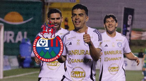 Duarte festeja el gol ante Guastatoya.