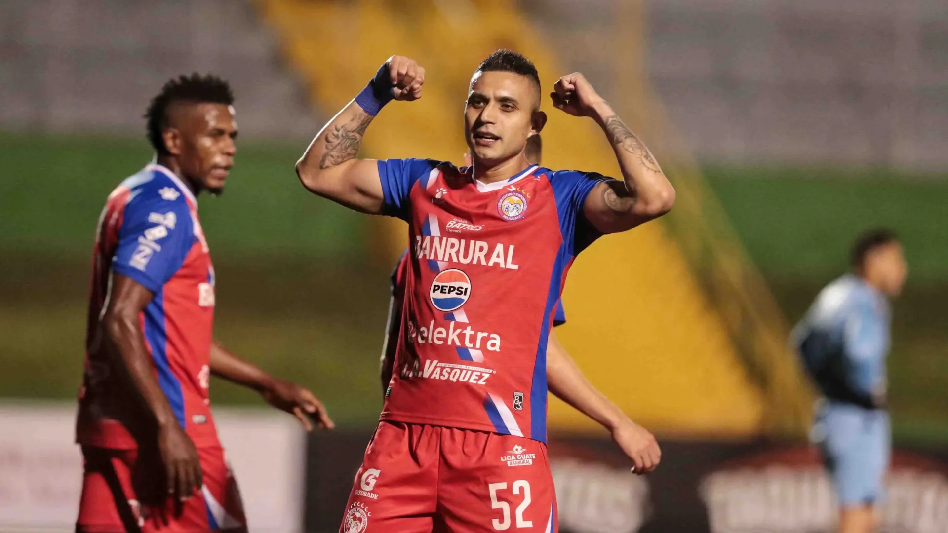 Jorge Aparicio lleva 13 partidos jugados este semestre con Xelajú, además de un gol y una asistencia. (Foto: Prensa Libre / Esbin García).