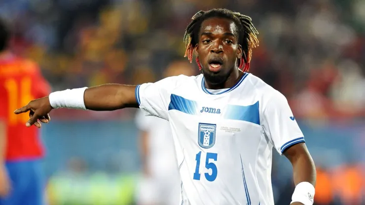 "Pery" Martínez jugó el Mundial 2010 con Honduras.