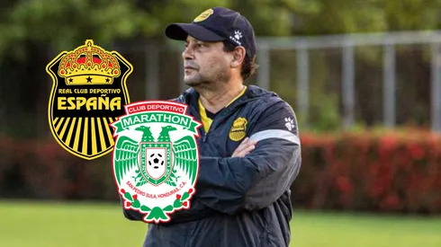 Jeaustin Campos ya está en busca de refuerzos para el siguiente campeonato con Real España. Foto: X Real España.