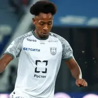 Brayan Gil recibe un fuerte golpe en el futbol de Rusia