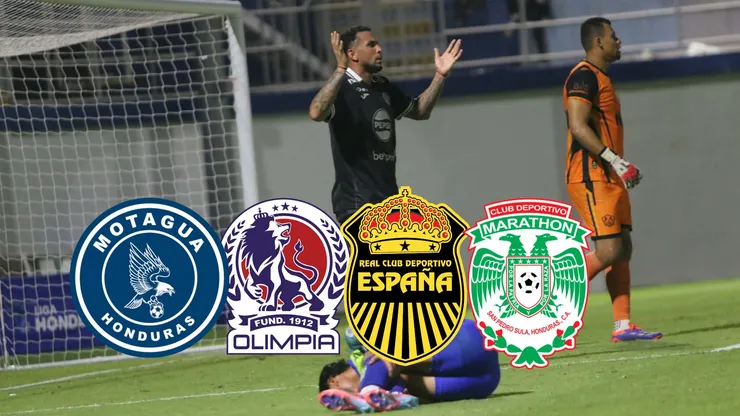 Motagua sigue siendo líder, superando a Olimpia por un punto en la tabla. Foto: La Prensa.