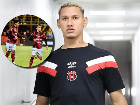 Piñar sacude el camerino de Alajuelense con un mensaje