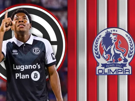 Los millones que recibirá Olimpia por el traspaso de Dereck Moncada al Lugano FC de Suiza