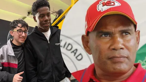 Dereck Moncada recibió el cariño de la gente en Colombia. Foto: Mario Moncada.