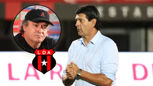 Alajuelense, entre Óscar Ramírez y Saturnino Cardozo.
