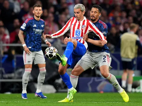 Atlético de Madrid empató 1-1 contra el Arsenal