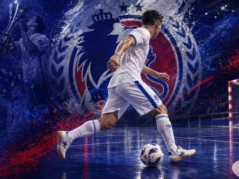 Fue el fichaje estelar de Olimpia y ahora es jugador de fútbol sala