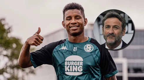 Christiansen habló de Fidel Escobar.