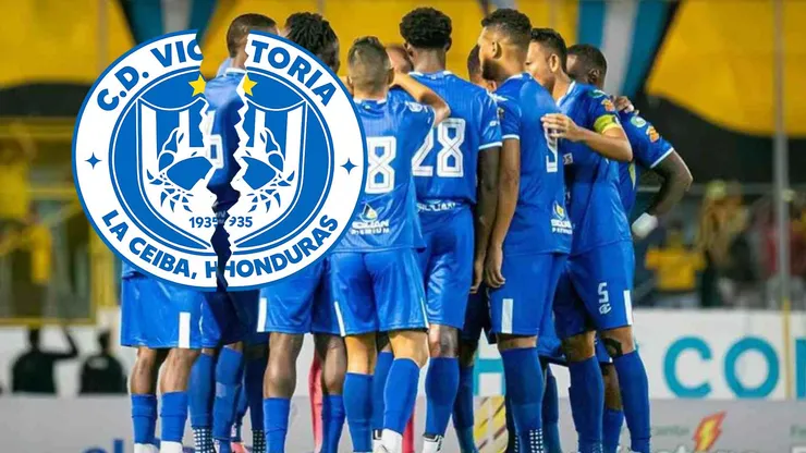 El Victoria descendió a la segunda división de Honduras. Foto: Once Deportes.