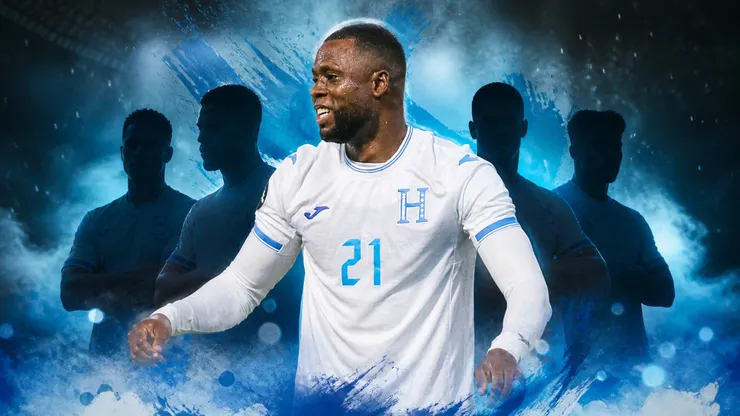 Yustin Arboleda figura en la lista de pocos naturalizados que han jugado para la Selección de Honduras. Foto: ChatGPT.
