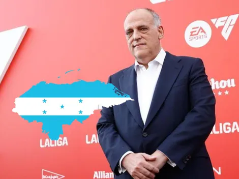 Javier Tebas sorprende a la Liga Nacional y revelan la razón de su sorpresiva visita a Honduras