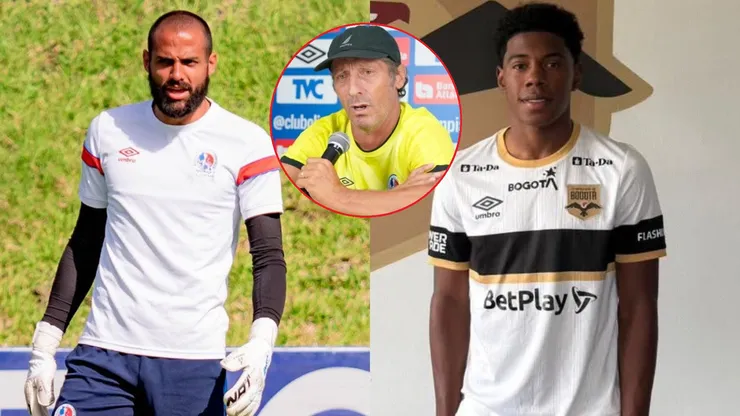 Dereck Moncada habló de los dos referentes en Olimpia.