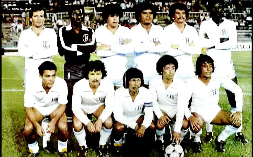 Esta es la selección de Honduras que clasificó al Mundial 1982.