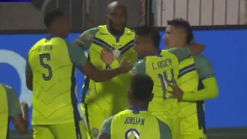 Kevin López marcó ante Motagua.