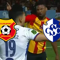Herediano 0-0 Cartaginés EN VIVO: ¡polémica entre Marcel Hernández y Fernán Faerron!