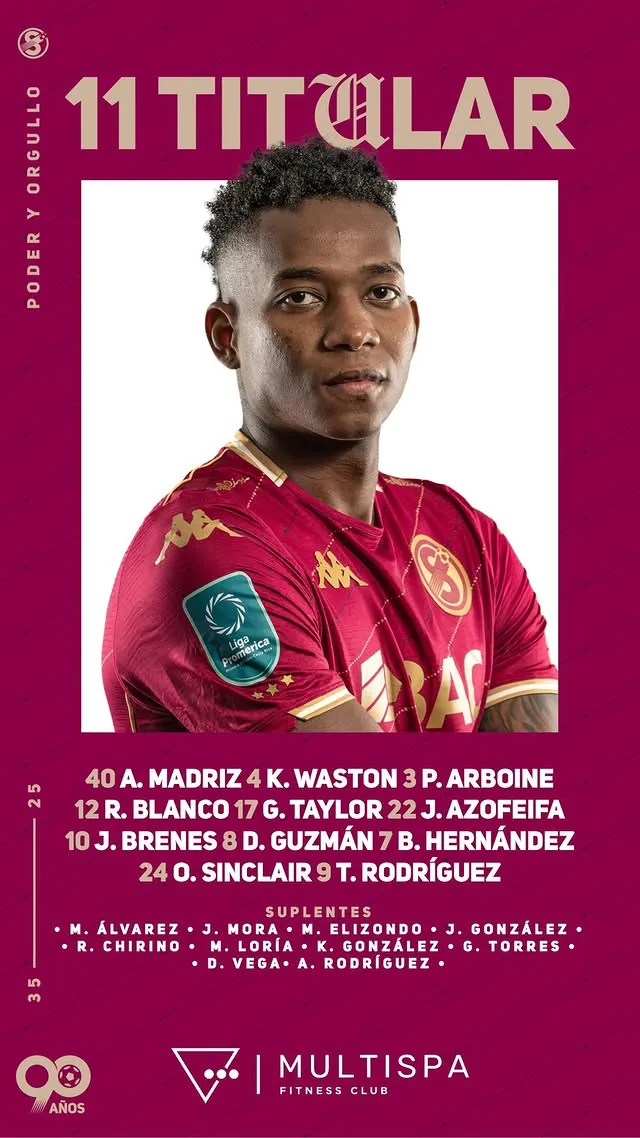 (Deportivo Saprissa).