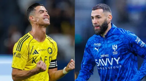 Cristiano Ronaldo vs. Benzema en la Saudi Pro League