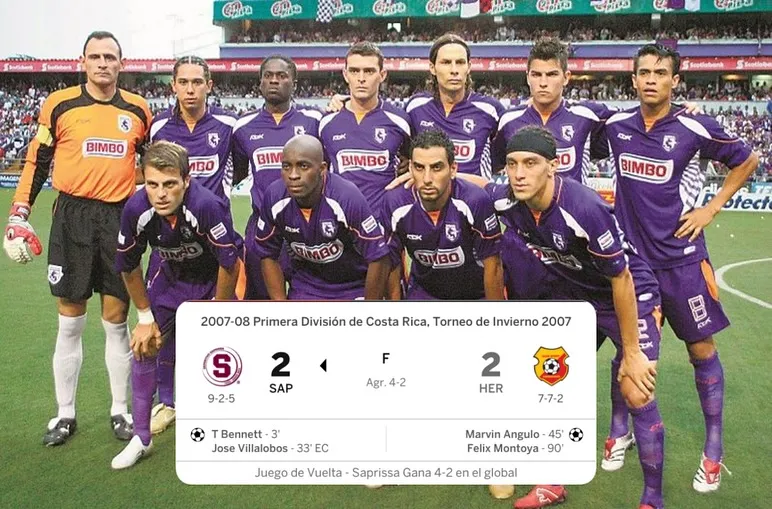El invierno 2007 fue de Saprissa. (saprissaeternoc)