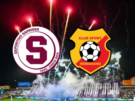 Saprissa vs. Herediano: hora, TV y cómo llegan a la final de ida del Clausura 2026