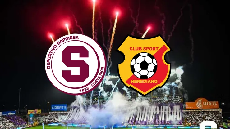 Saprissa y Herediano chocan en la ida de la final del Clausura 2026