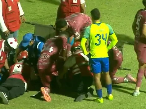 Acá el video: la terrible lesión que sufrió Romario Da Silva que impacta a todo Motagua