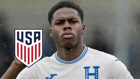 Keyrol Figueroa decidió representar a Honduras, pero ahora Estados Unidos respondió con duro golpe. Foto: ChatGPT.