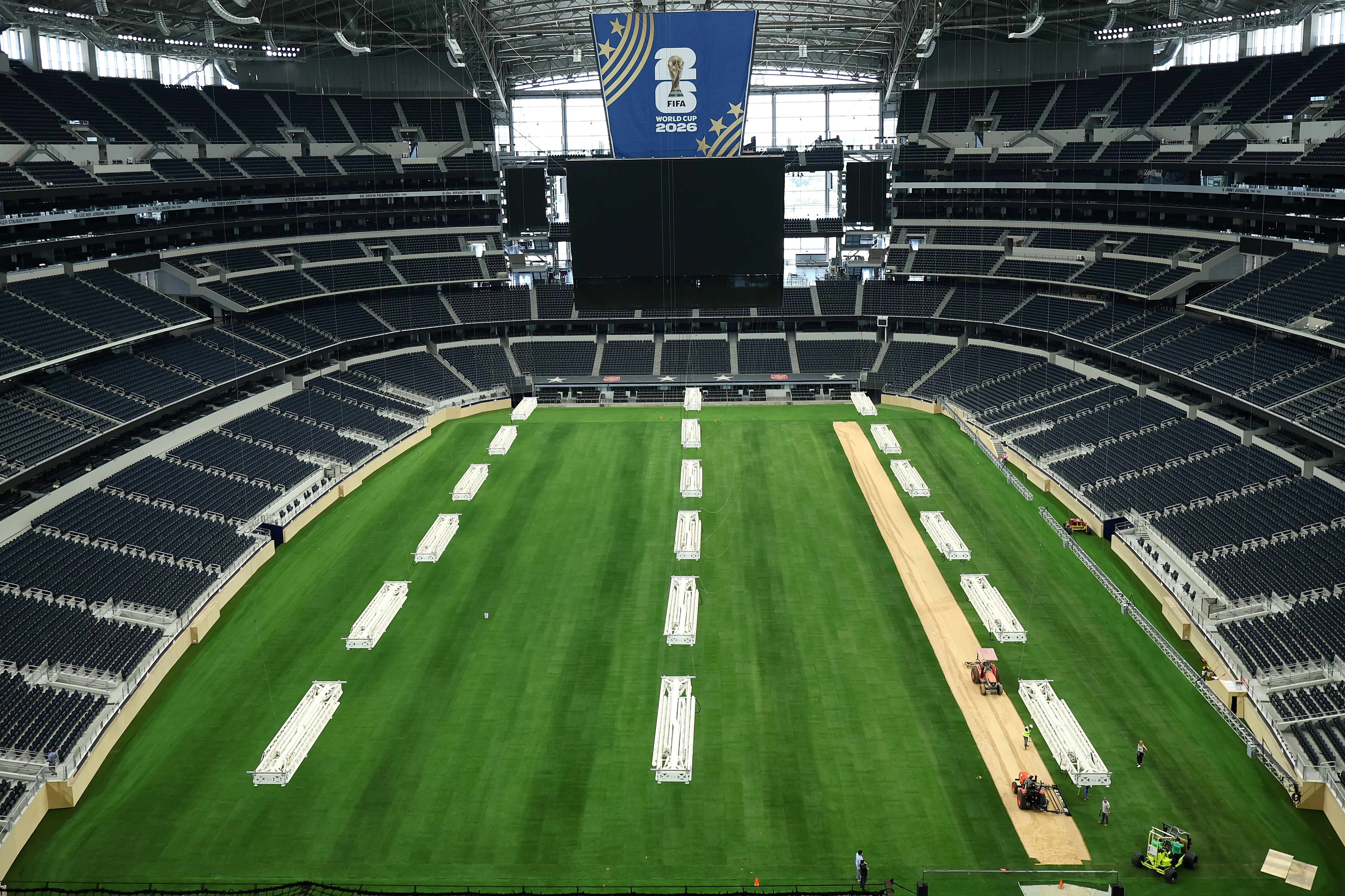 El AT&amp;T de los Dallas Cowboys. (Getty Images)