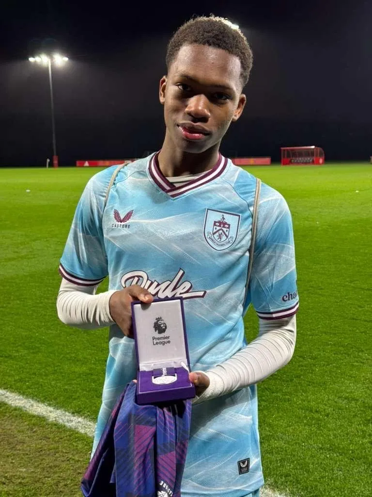 Keyvan Figueroa juega actualmente para el Burnley de Inglaterra. Foto: Sandra Norales.