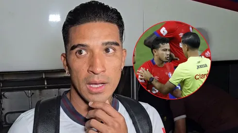 Michaell Chirinos no se guardó nada en zona mixta.