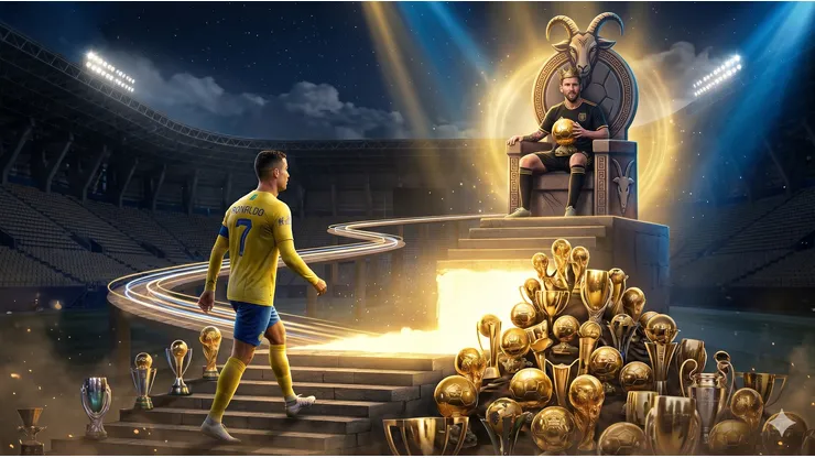 Cristiano Ronaldo sumó un nuevo título en su carrera pero sigue lejos de Messi.