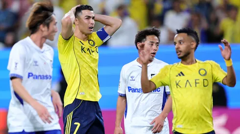 Cristiano Ronaldo frustrado en la final de la Champions League 2
