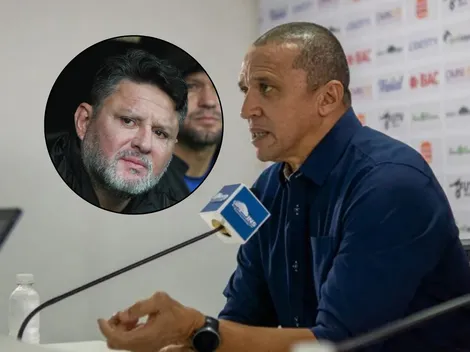 La reacción de Erick Lonnis tras el filazo que le tiró Jafet Soto