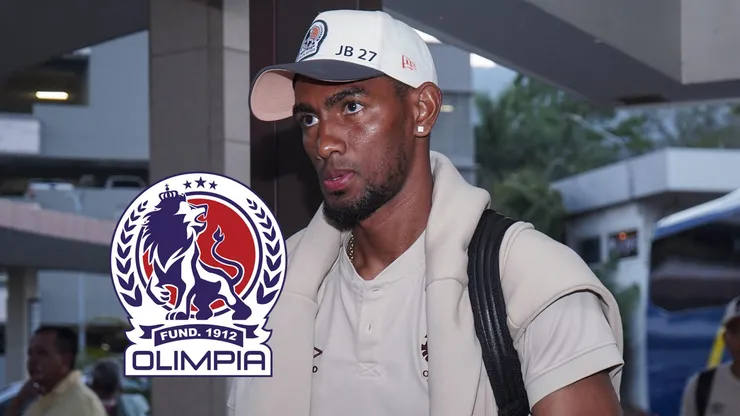 Jerry Bengtson habría vivido su último torneo con el Olimpia de Eduardo Espinel. Foto: X Olimpia.