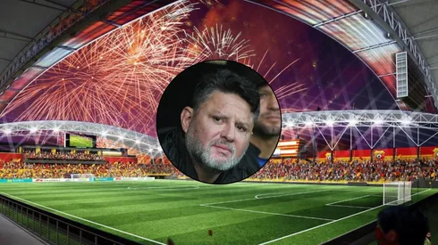 El presidente anticipó lo que resta del estadio.