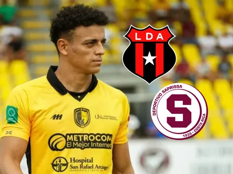 Alajuelense busca robarle a Saprissa el fichaje de Yeison Molina